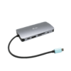 HUB USB-C A HDMI/VGA/RJ45/LECTORSD/JACK i-TEC