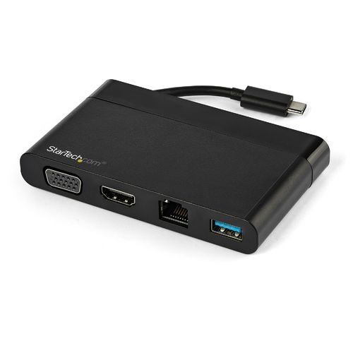 ADAPTADOR DOCKING USB-C A VGA/HDMI/RJ45